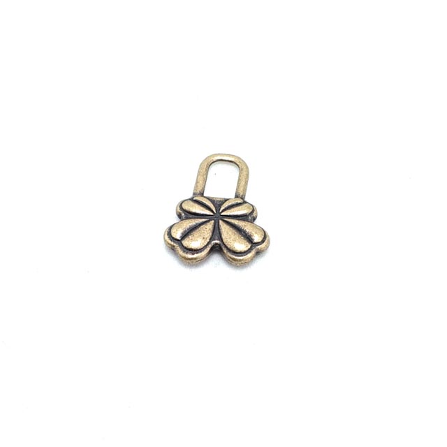 Fermuar elciği papatya şekil 18 mm x 14 mm E 2029