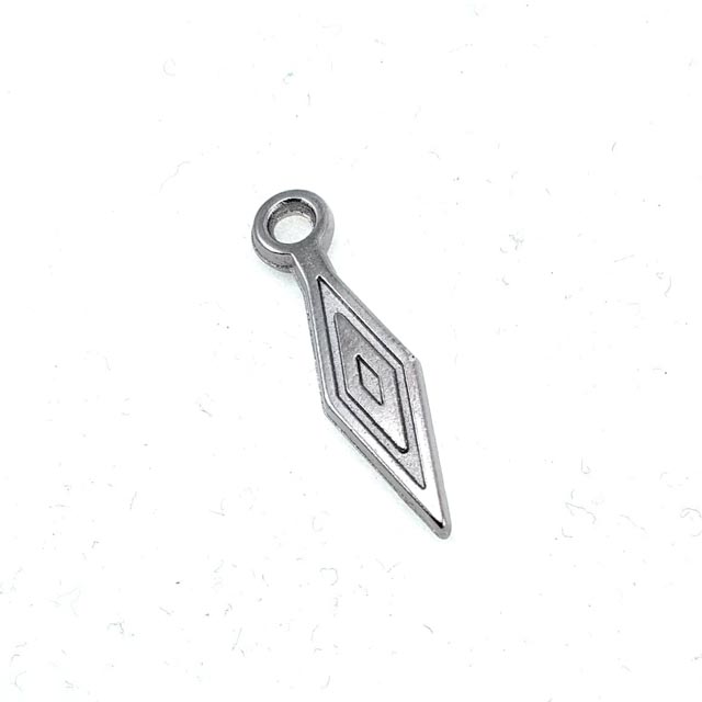 Zipper grip diamond shape 30 mm x 8 mm E 344