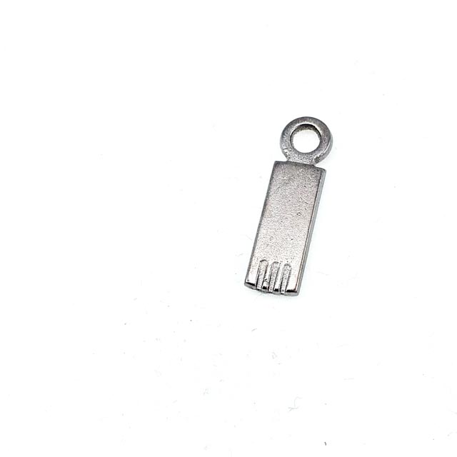 21 mm x 6 mm Plain Zipper Puller