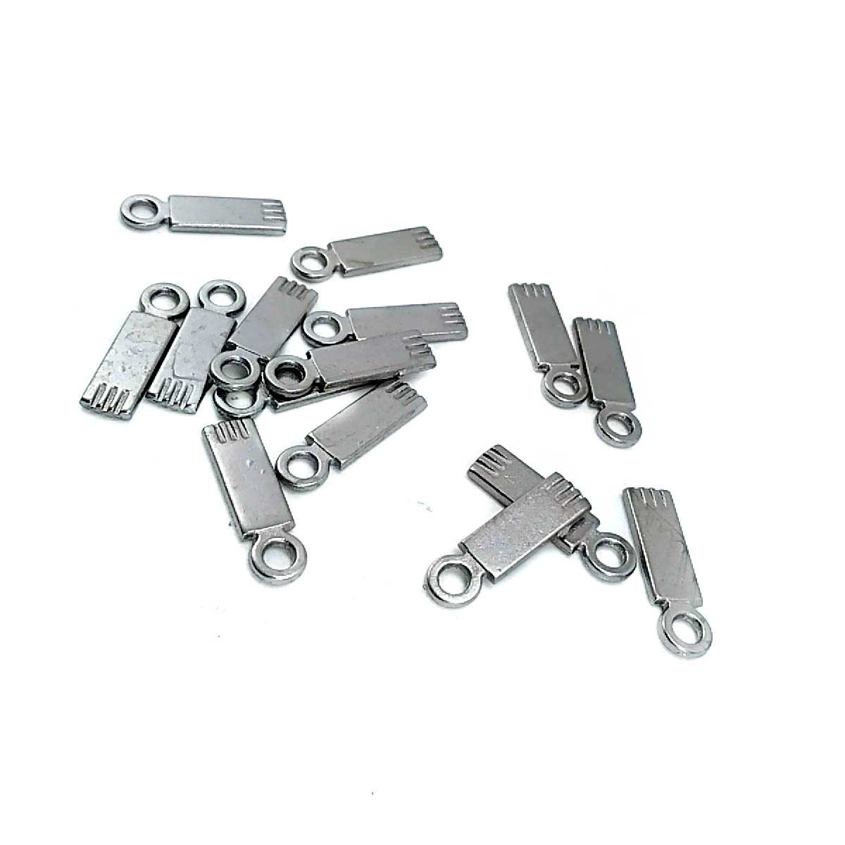 21 mm x 6 mm Plain Zipper Puller
