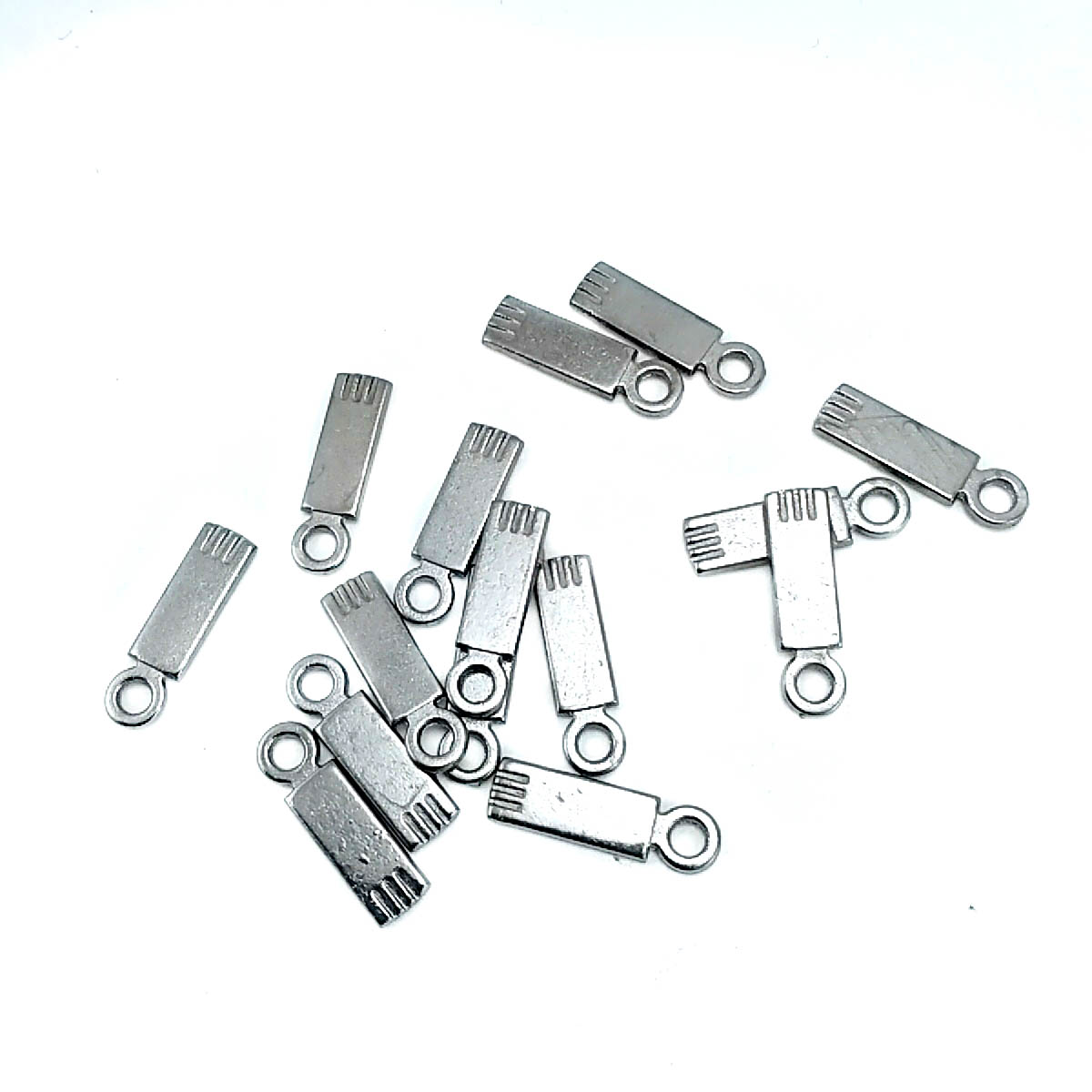 21 mm x 6 mm Plain Zipper Puller