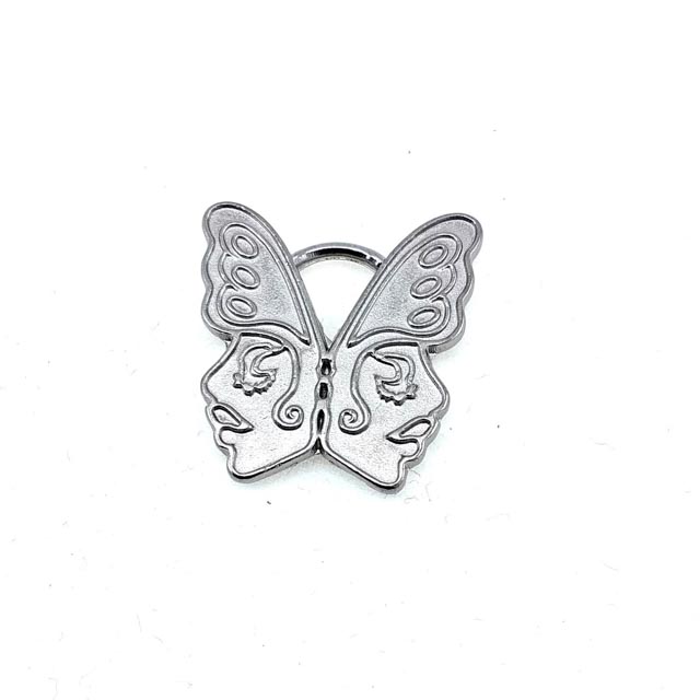 Fermuar Elcik kelebek Şekil  22 mm x 23 mm E 717