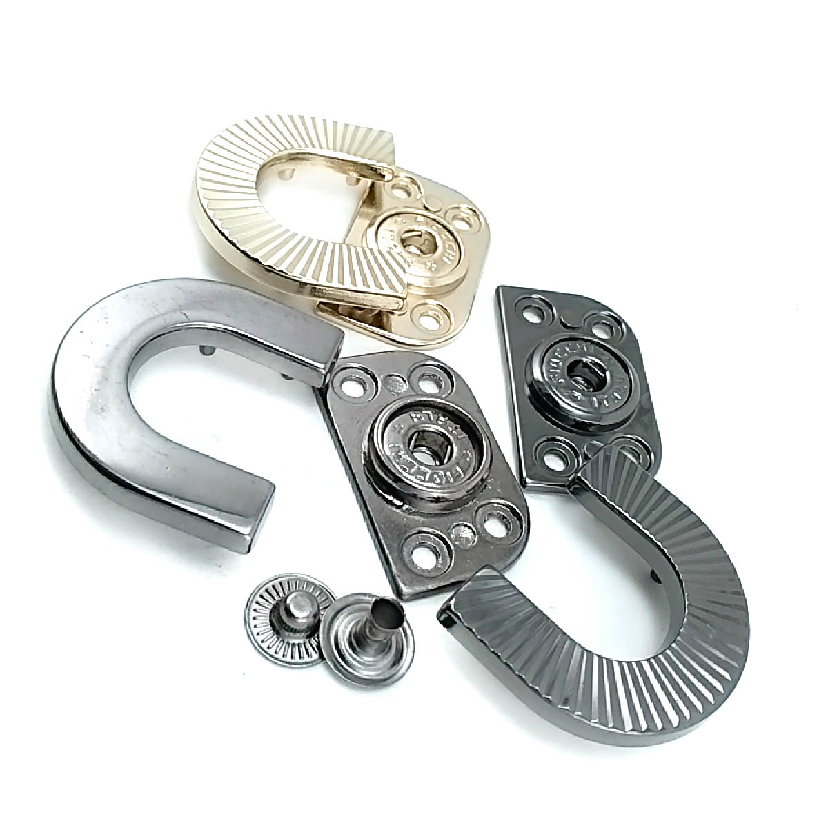 Zamak çıtçıt düğme C şekil 32 x 28 mm ЕK 1761