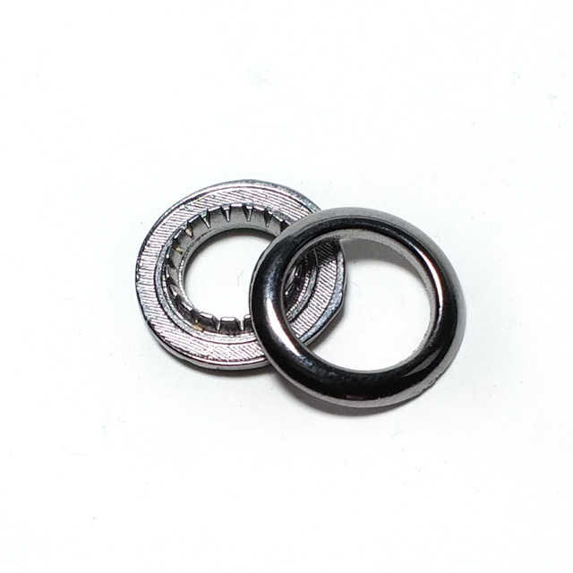 Oval Kuşgözü zamak metal üretim çap 15 mm