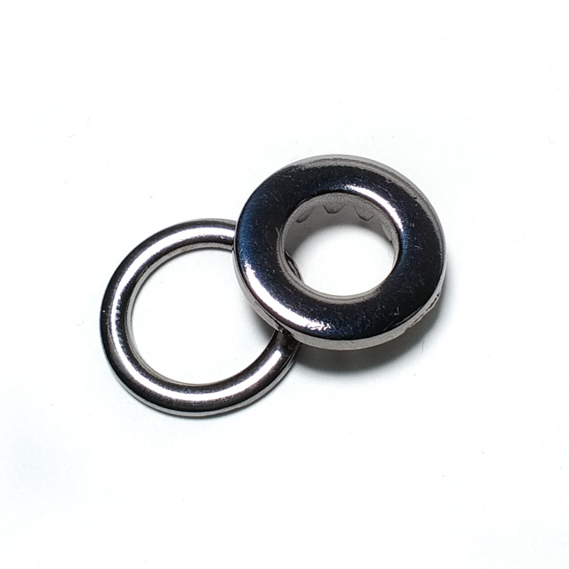 Eyelet metal diameter 17 mm