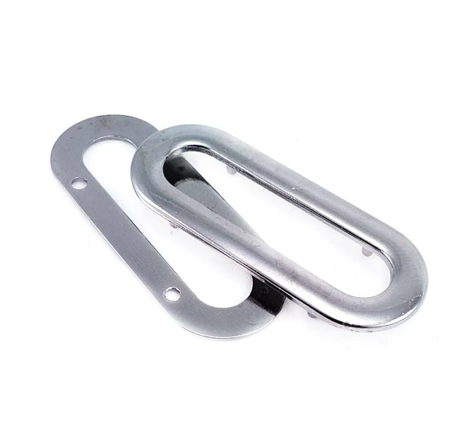 Dikdörtgen yuvarlak kenarlı kuşgözü 20 x 50 mm E 2025