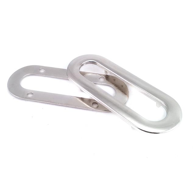 Dikdörtgen yuvarlak kenarlı kuşgözü 20 x 50 mm E 2025