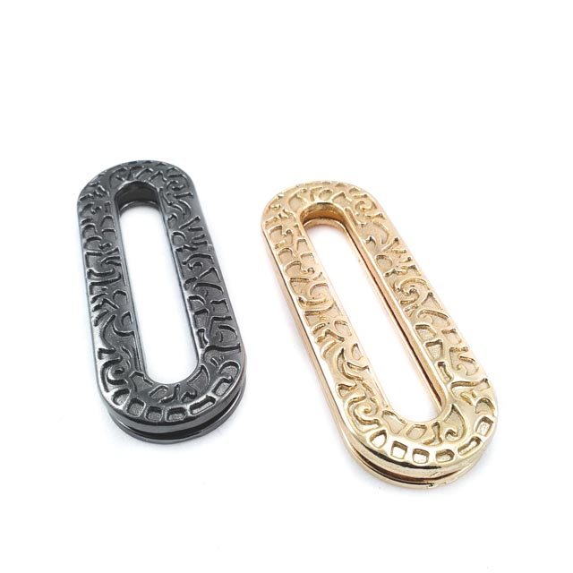 20 x 60 mm Eyelet Oval Edge Decorative E 663