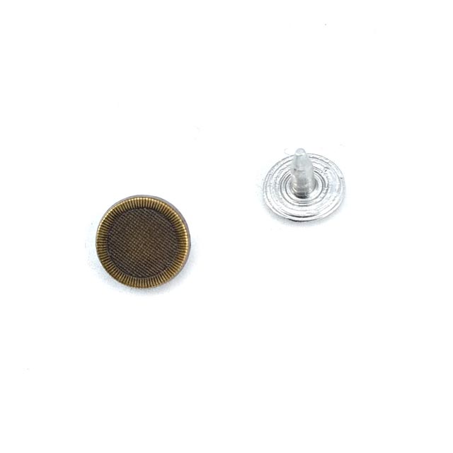 9 mm - 14 boy Rivet düğme sade tasarım