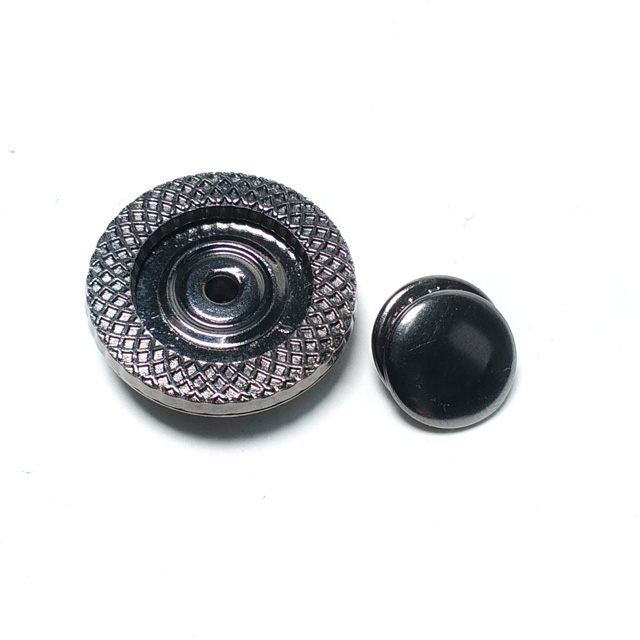 25 mm  oval kuşgözü metal çıtçıt düğme