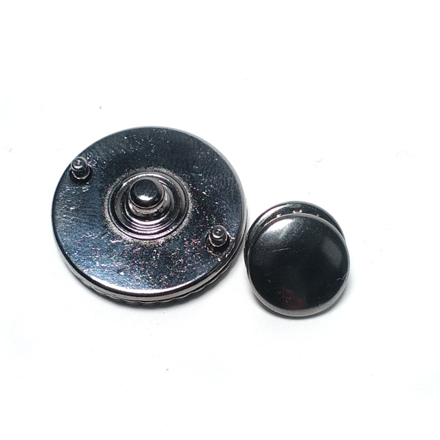 25 mm  oval kuşgözü metal çıtçıt düğme