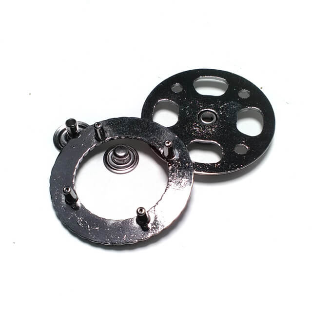 38 mm Oval Halka desenli çıtçıt düğme