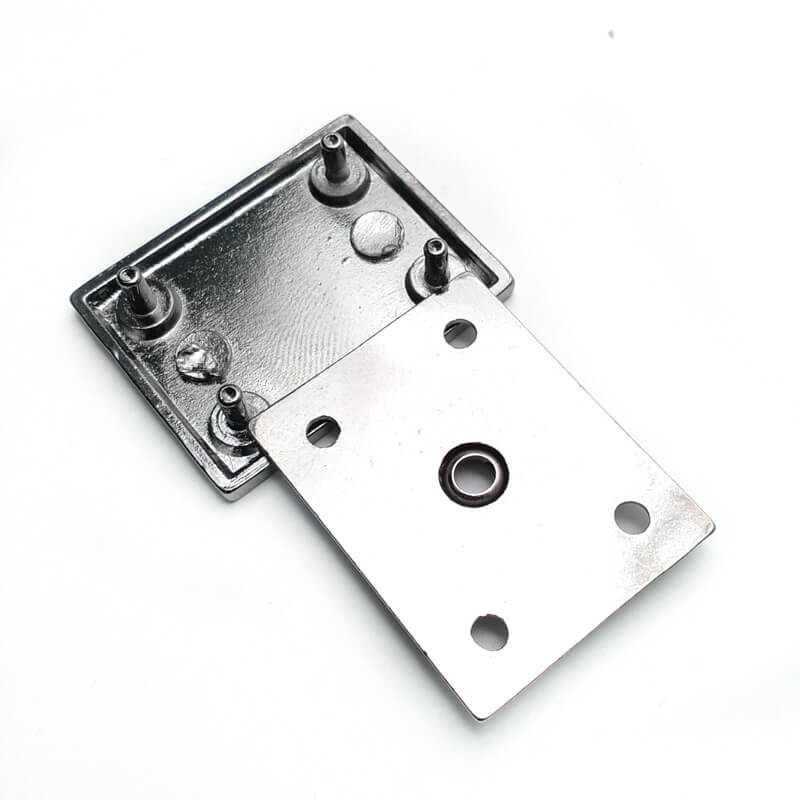 Double track snap button 32 x 25 mm