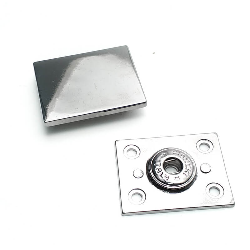 Double track snap button 32 x 25 mm