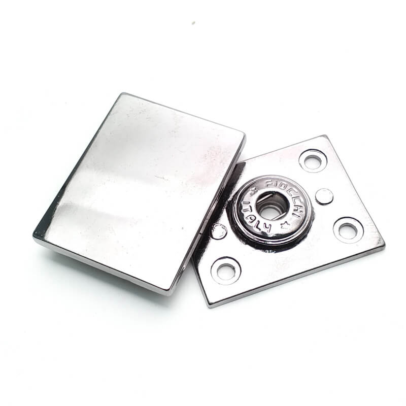 Double track snap button 32 x 25 mm