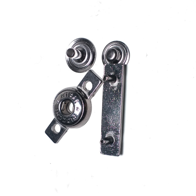 30 x 7 mm Çubuk şekil çift parça çıtçıt düğme