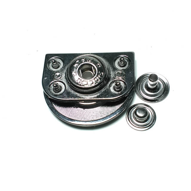 32 x 28 mm Decorative Snap Fastener Button C Shape Zinc Alloy S1761