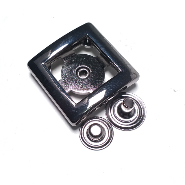 27 x 27 mm Snap button - clothing and bag snap button E 1777