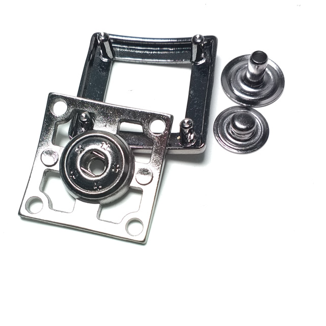 27 x 27 mm Snap button - clothing and bag snap button E 1777
