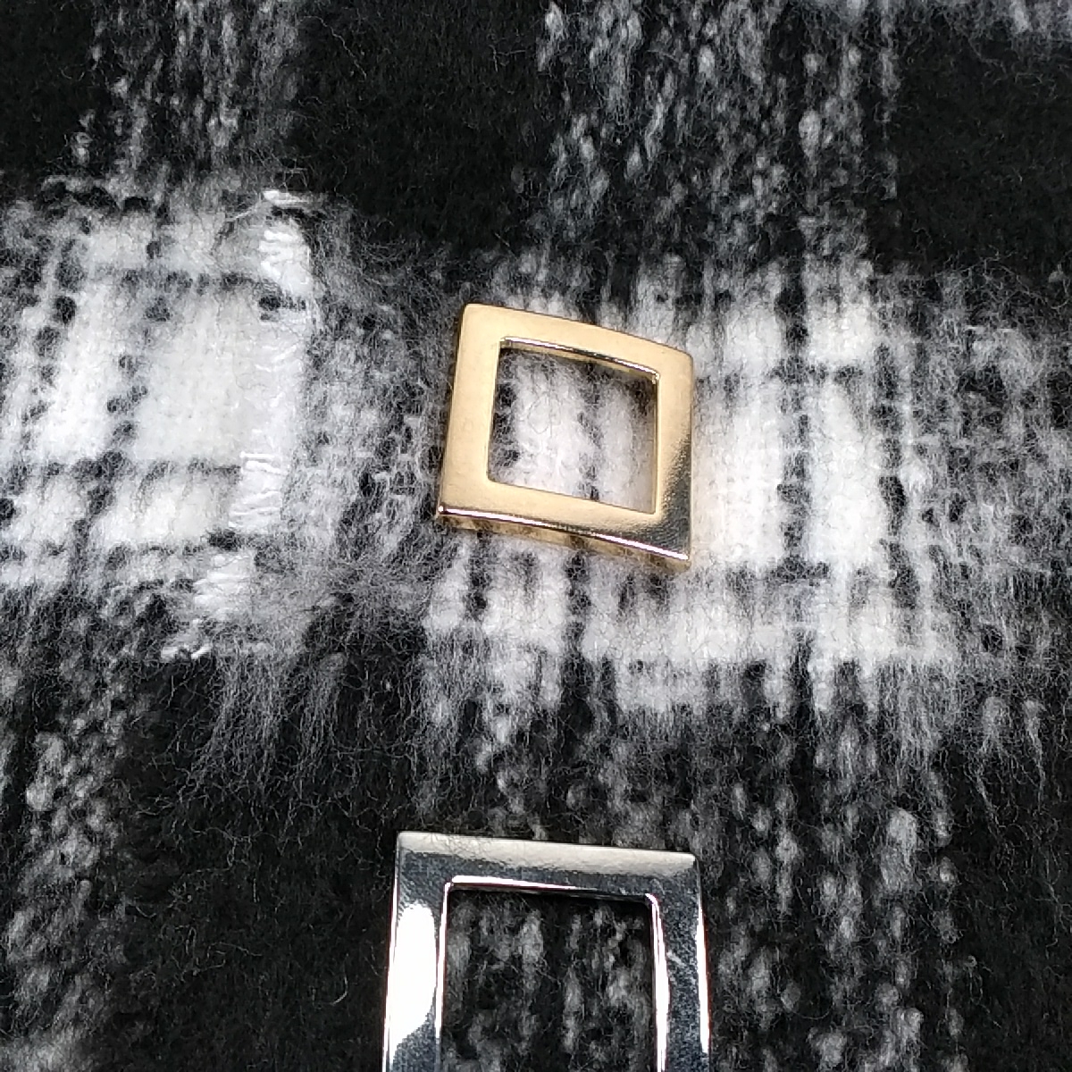 32 x 32 mm Metal Snap Button Square Shape Е 1831