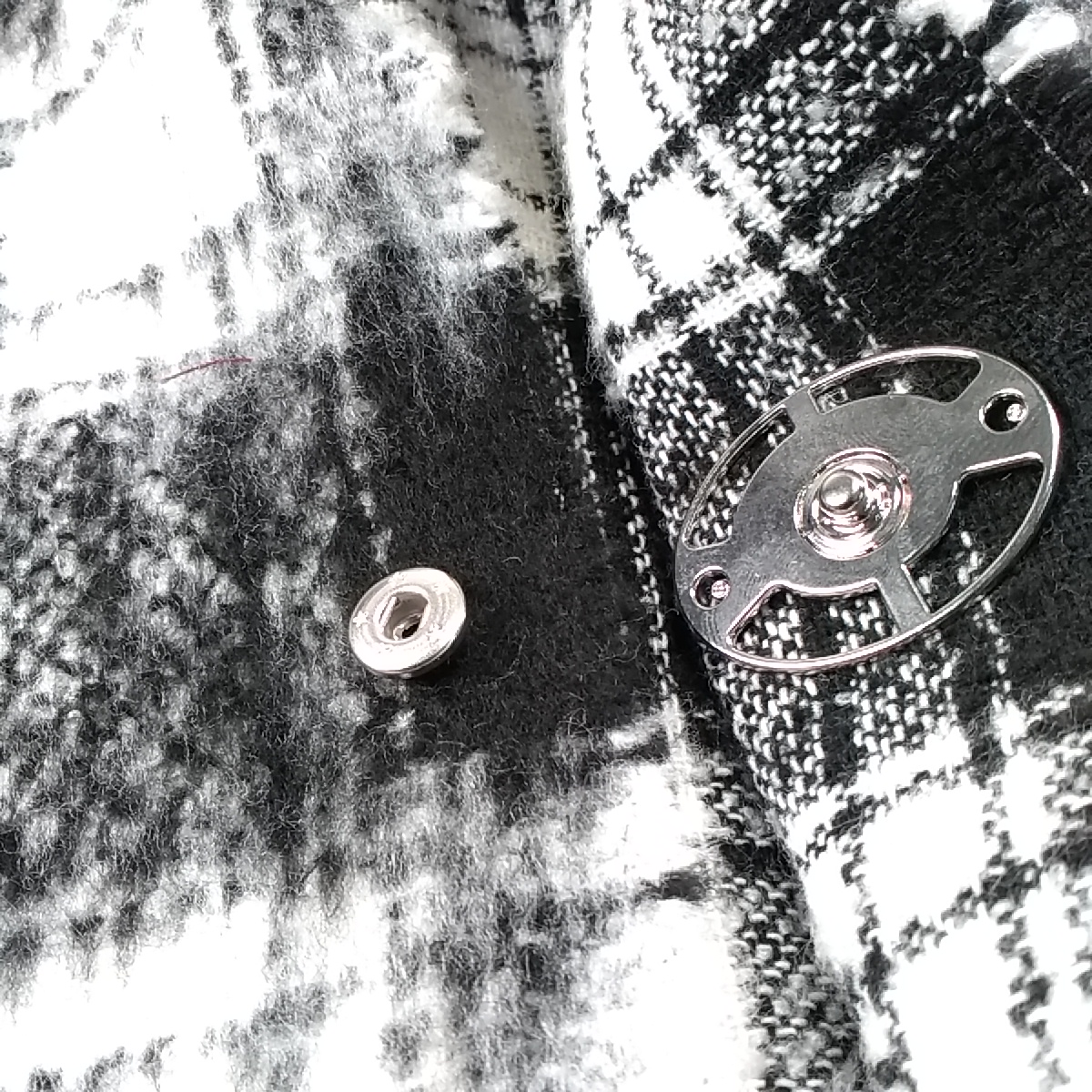 40 x 30 mm Snap Button Oval Shape Coat Jacket and Outerwear Snap E 1972