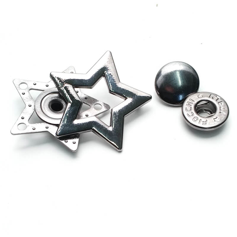 25 mm Coat Snap Star Shape Snap Button Е 1985