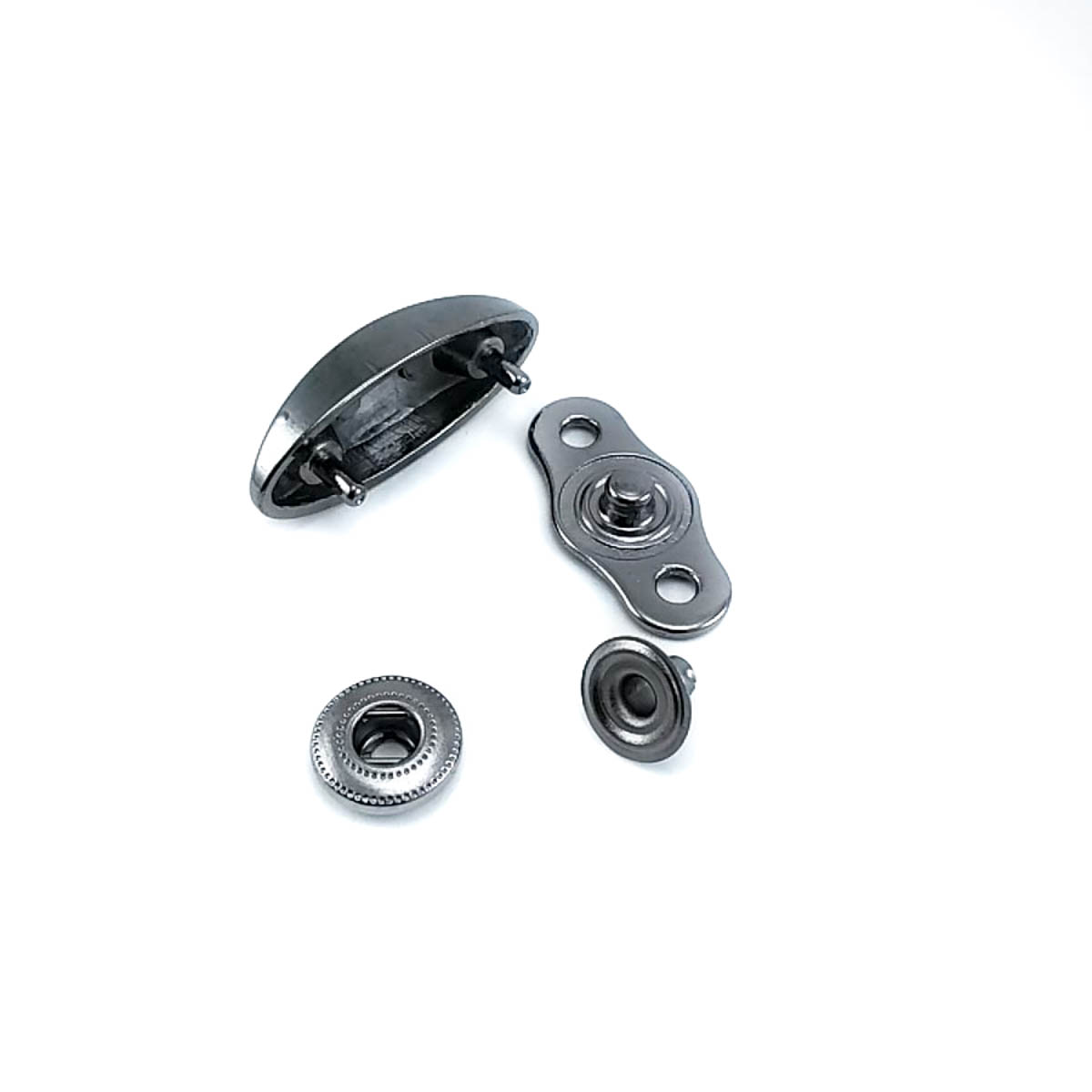 Oval Şekil Çıtçıt Düğme 33 mm