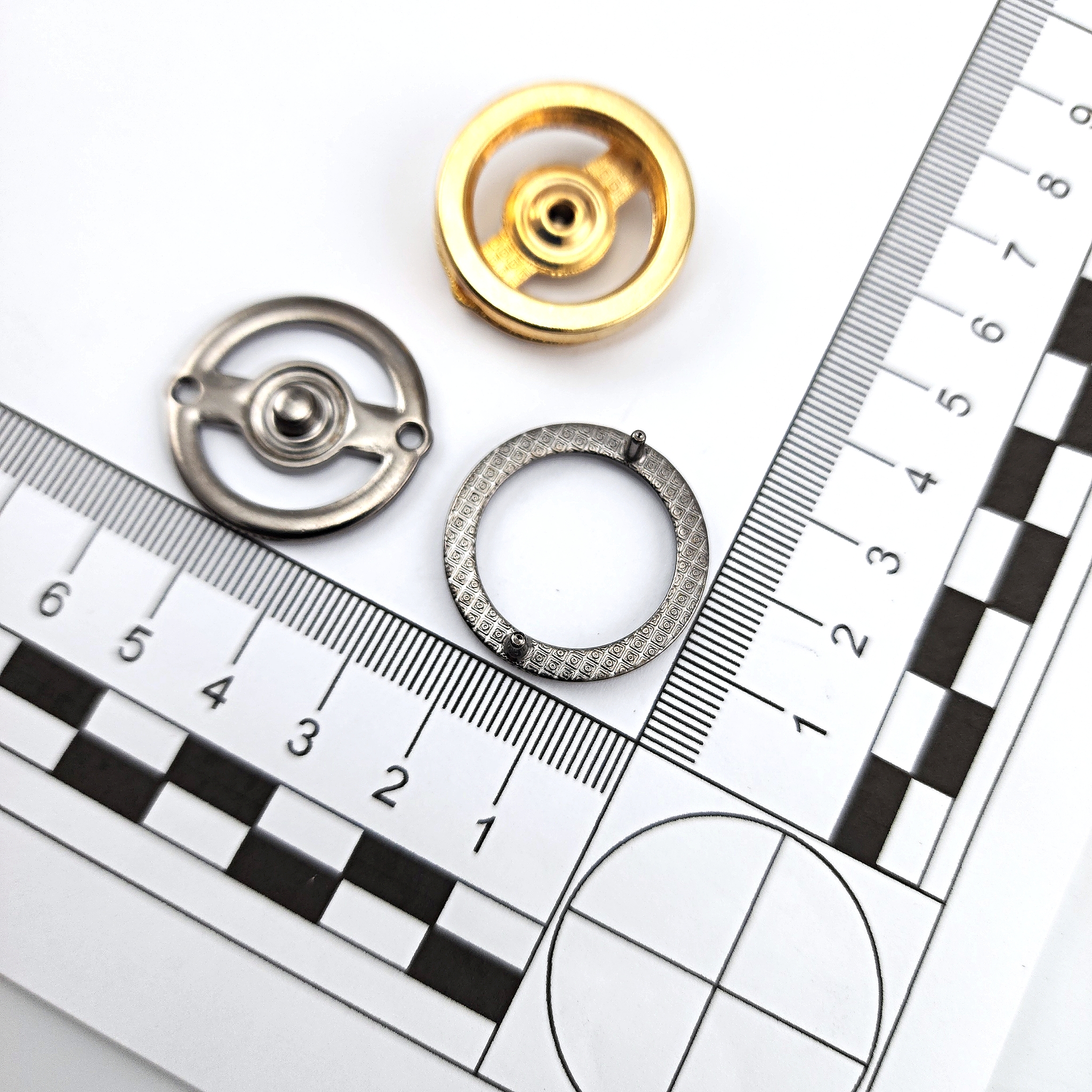 Ring Shape 27 mm Snap Button Е 2159