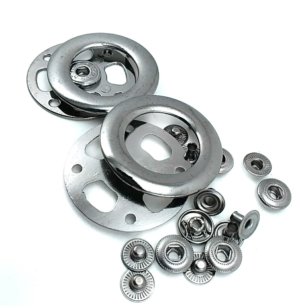 45 mm Kuş gözü çift parça çıtçıt düğme Е 969