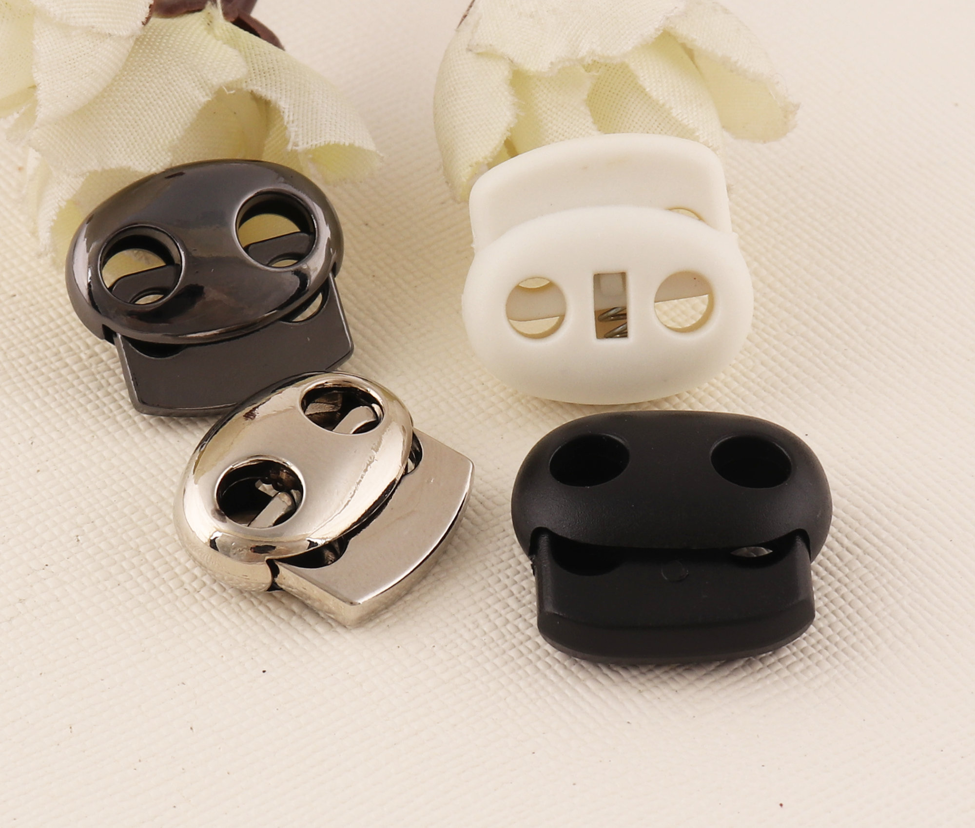 18 mm Metal Stoper Çift Delikli Ay Stoper E 694
