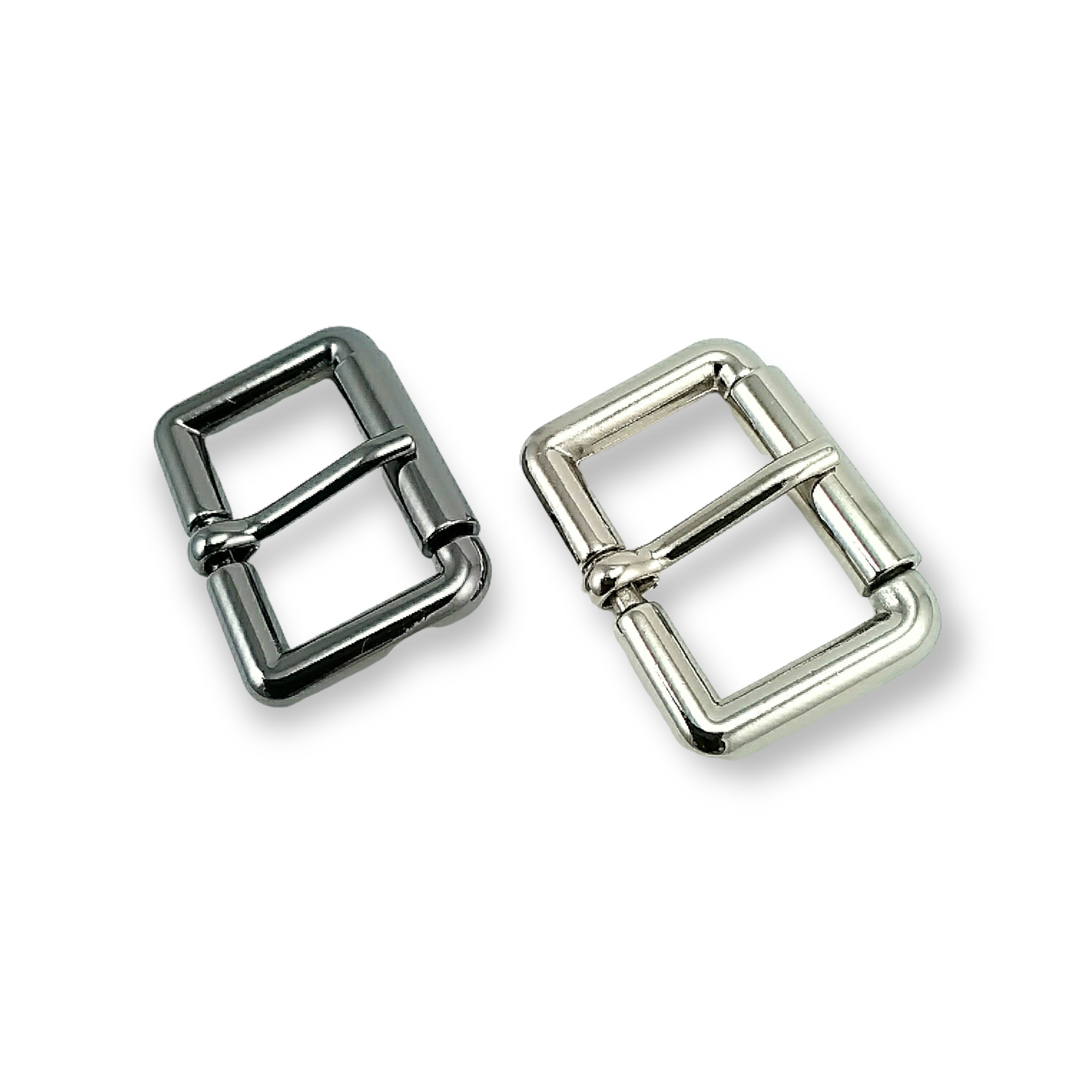 Dikdörtgen metal toka tekstil aksesuarı- zamak- 28 mm E 1355