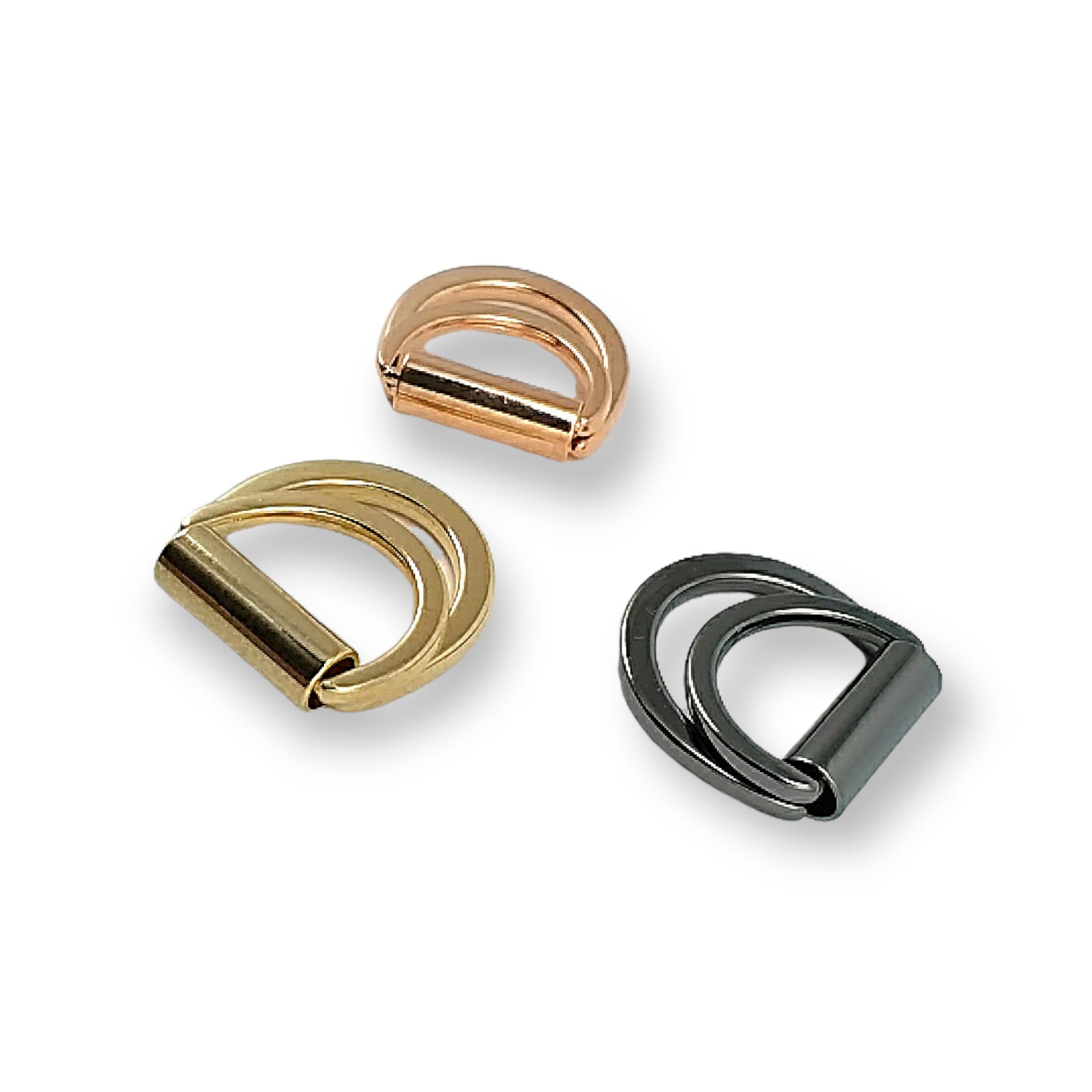 14 mm Çift D Toka Kemer ve Çanta Tokası E 1773