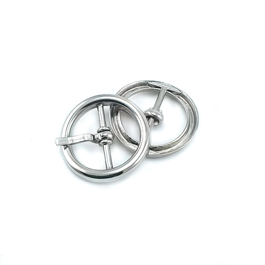 20 mm Metal Yuvarlak Dilli Halka Toka E 2129
