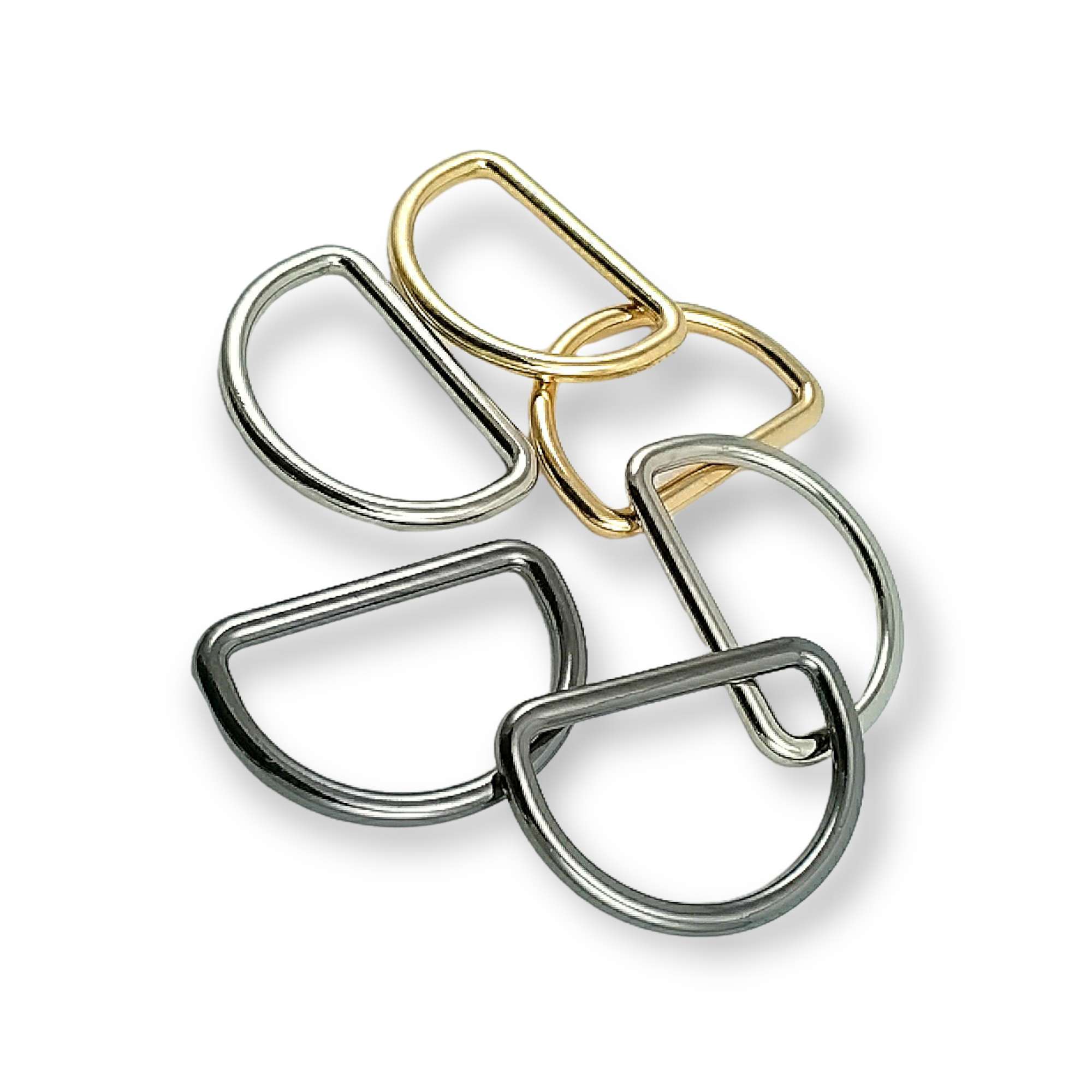 Metal D buckle 31 mm E 754