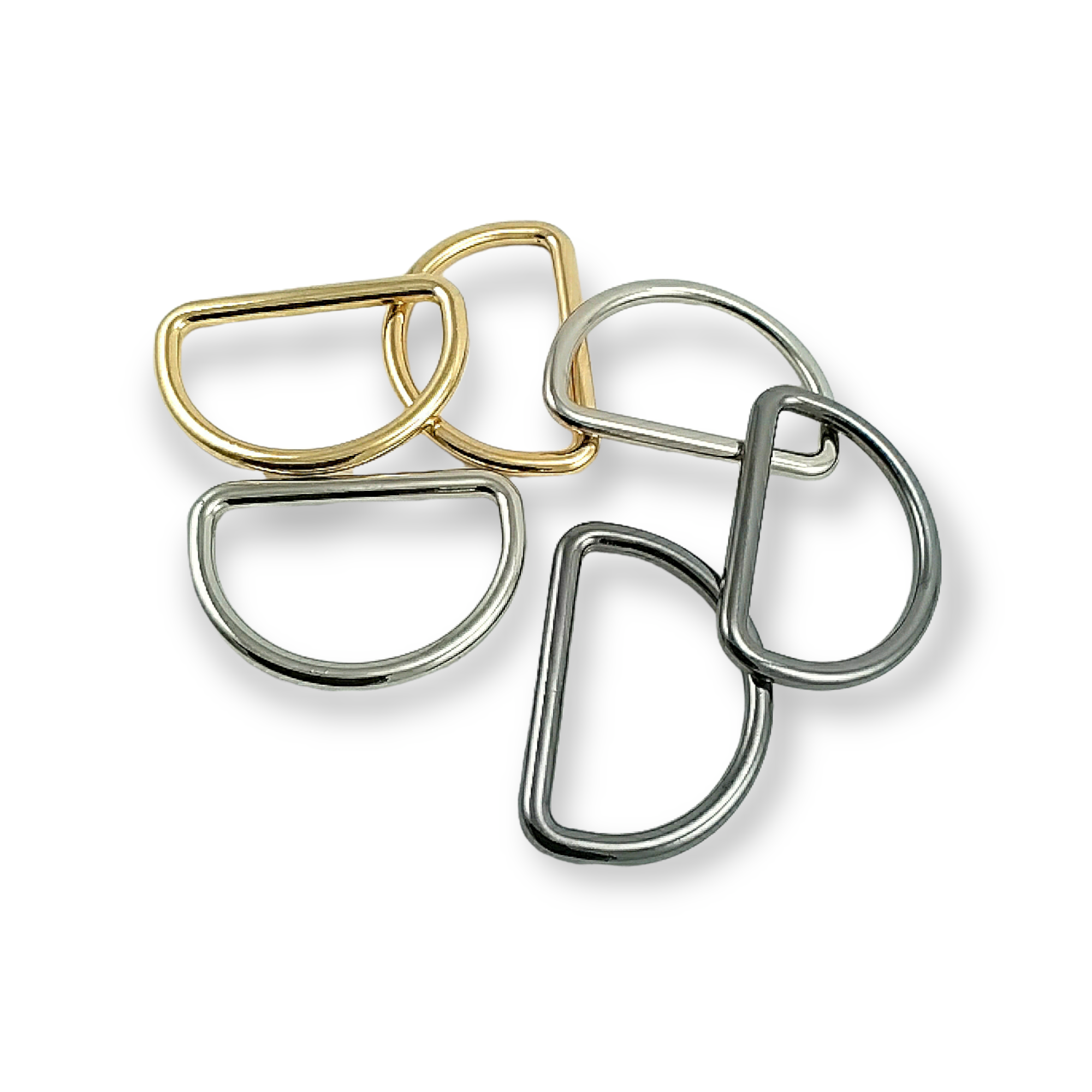 Metal D buckle 31 mm E 754