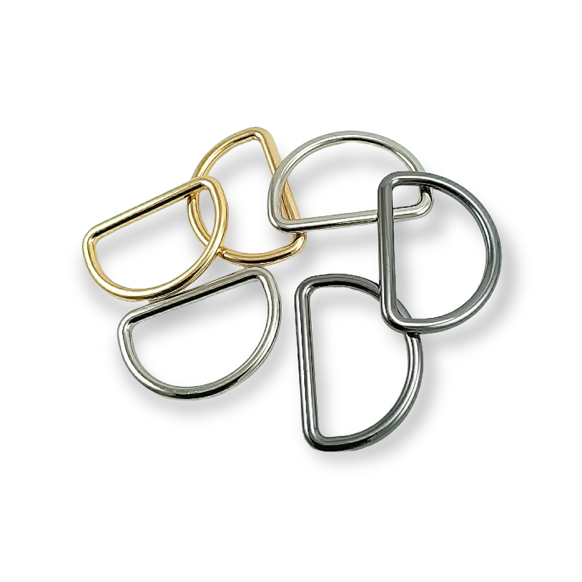 Metal D buckle 31 mm E 754