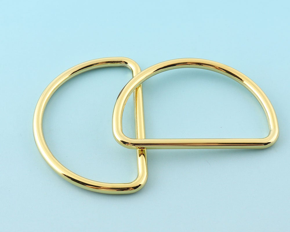 Metal D buckle 5.2 cm E 879 | Bags and Clothing Buckle