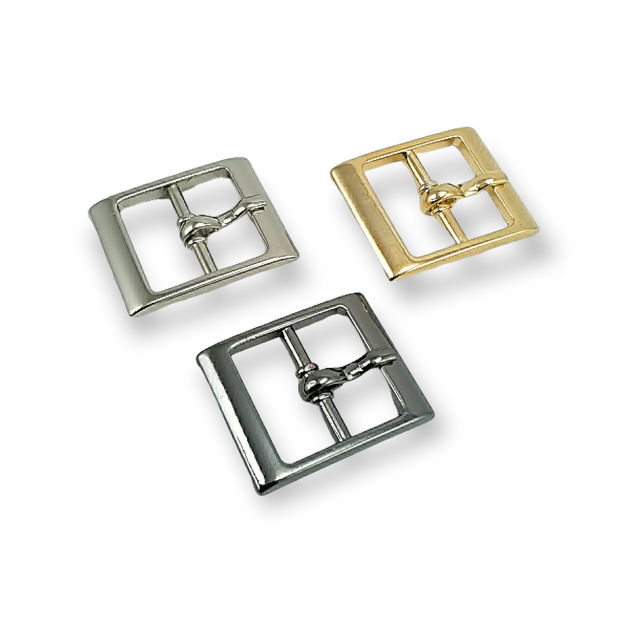 16 mm Center Bar Buckle Rectangle Buckle E 1722
