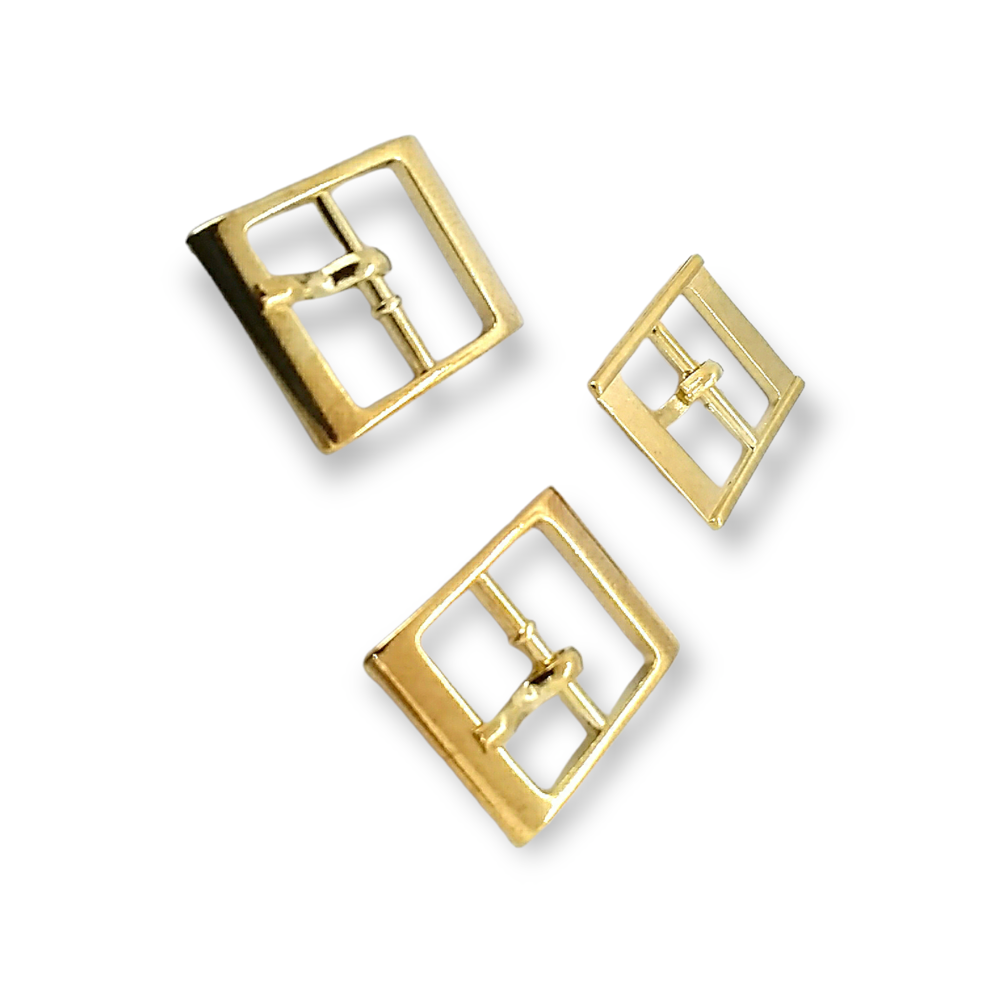 16 mm Center Bar Buckle Rectangle Buckle E 1722