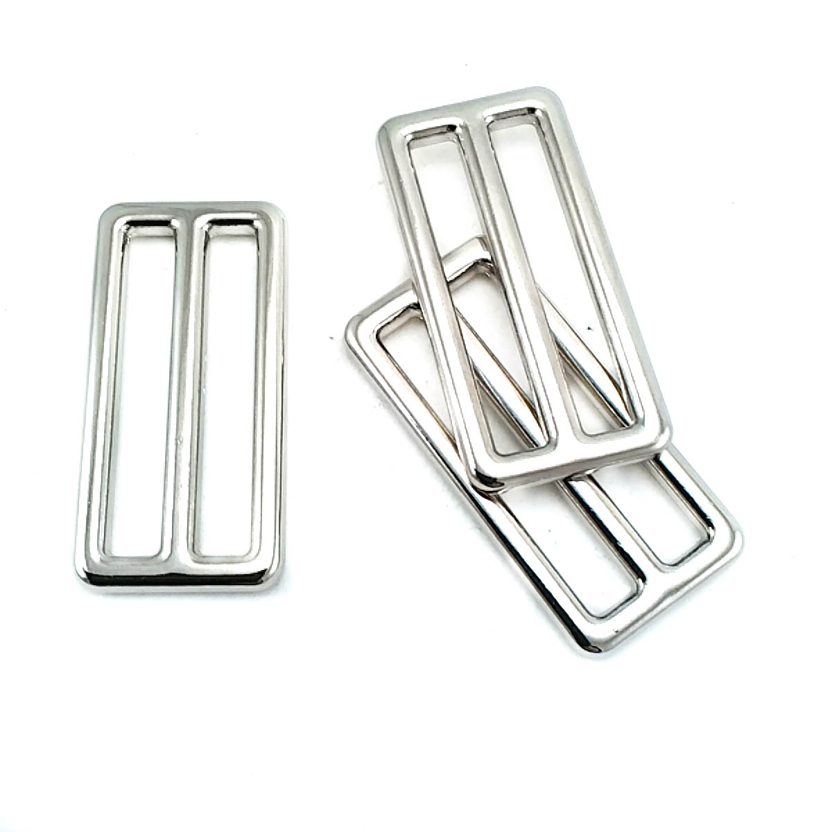 40 mm Flat Metal Adjuster Sliders E 2030