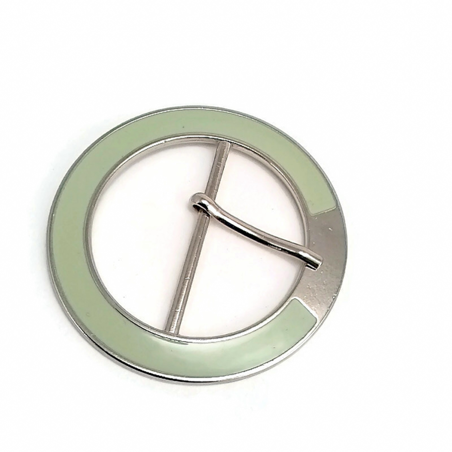48 mm Oval Toka Mineli Pastel renk Dilli Oval Zamak Toka E 724
