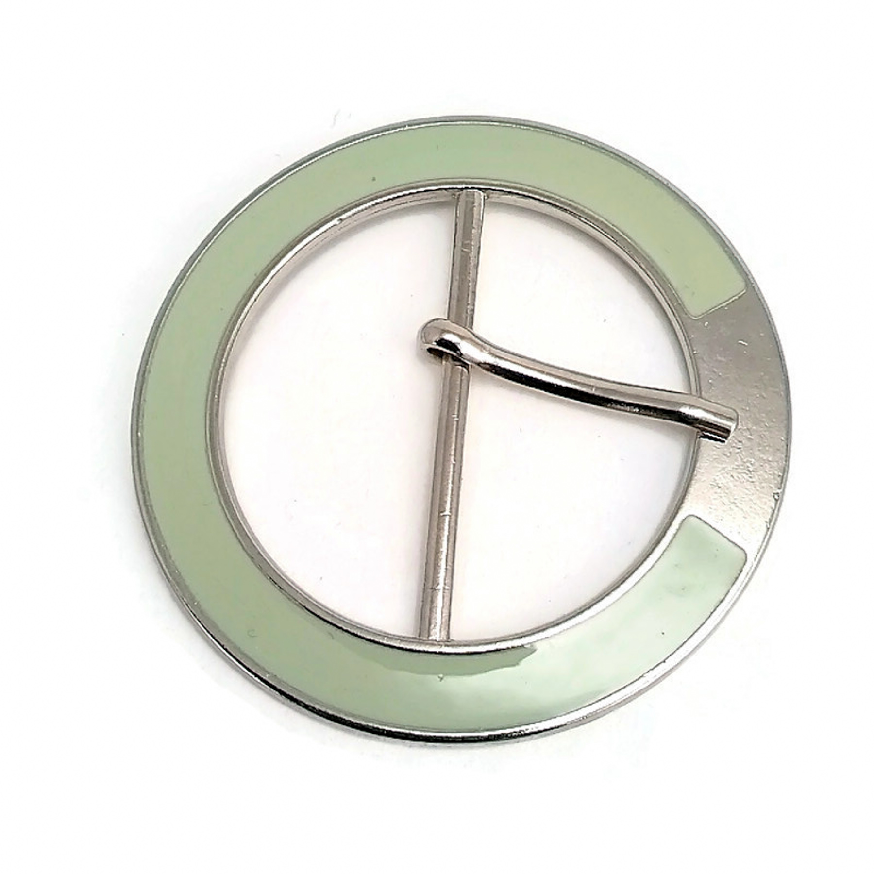 48 mm Oval Toka Mineli Pastel renk Dilli Oval Zamak Toka E 724