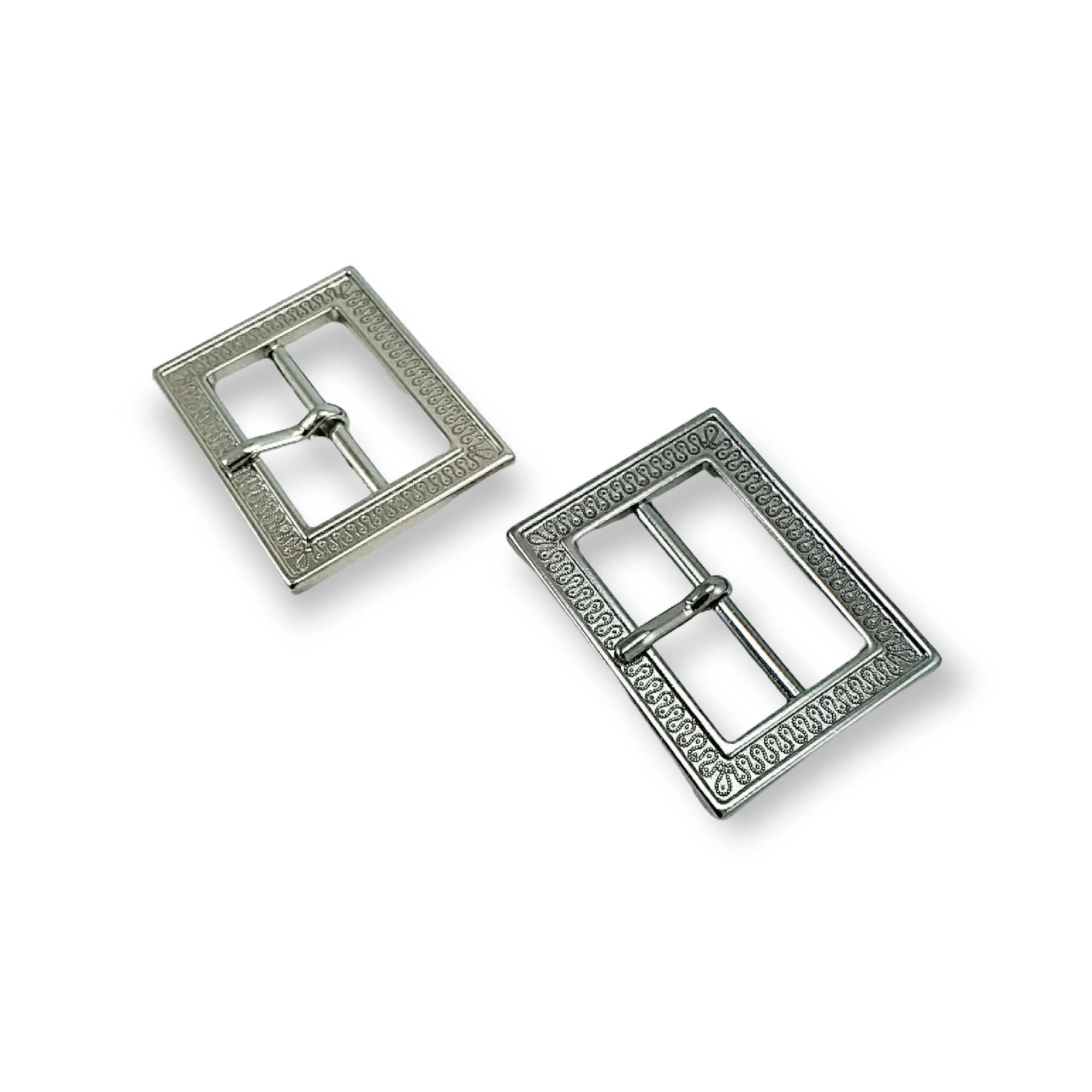 31 mm Desenli Dikdörtgen Kemer Tokası E 810